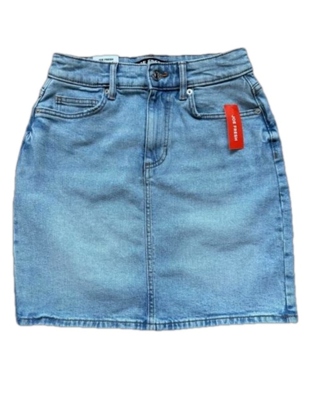 NWT Joe Fresh Denim Mini Skirt - Size 26 - Picture 2 of 9